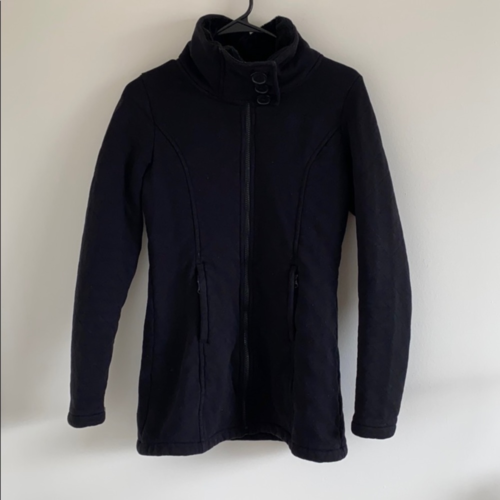 North Face quilted fleece lined jacket